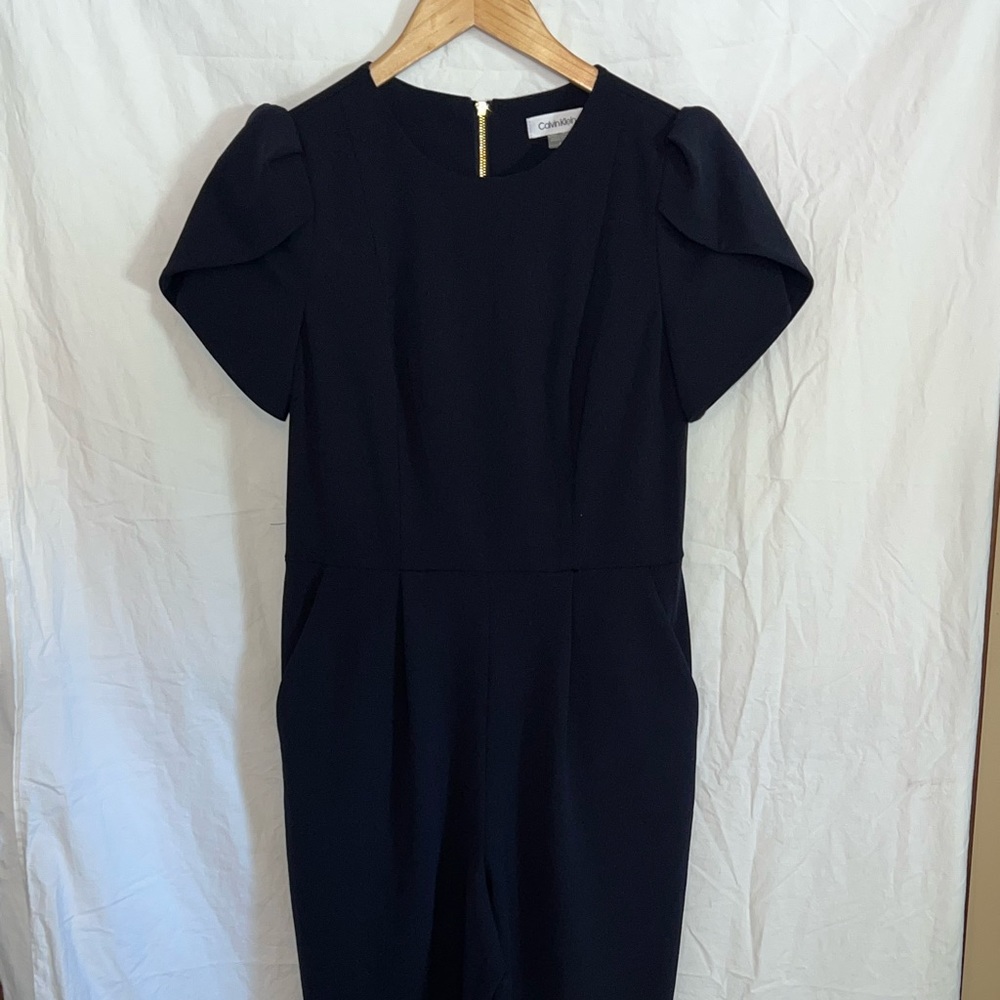 Calvin Klein jumpsuit. Navy blue.